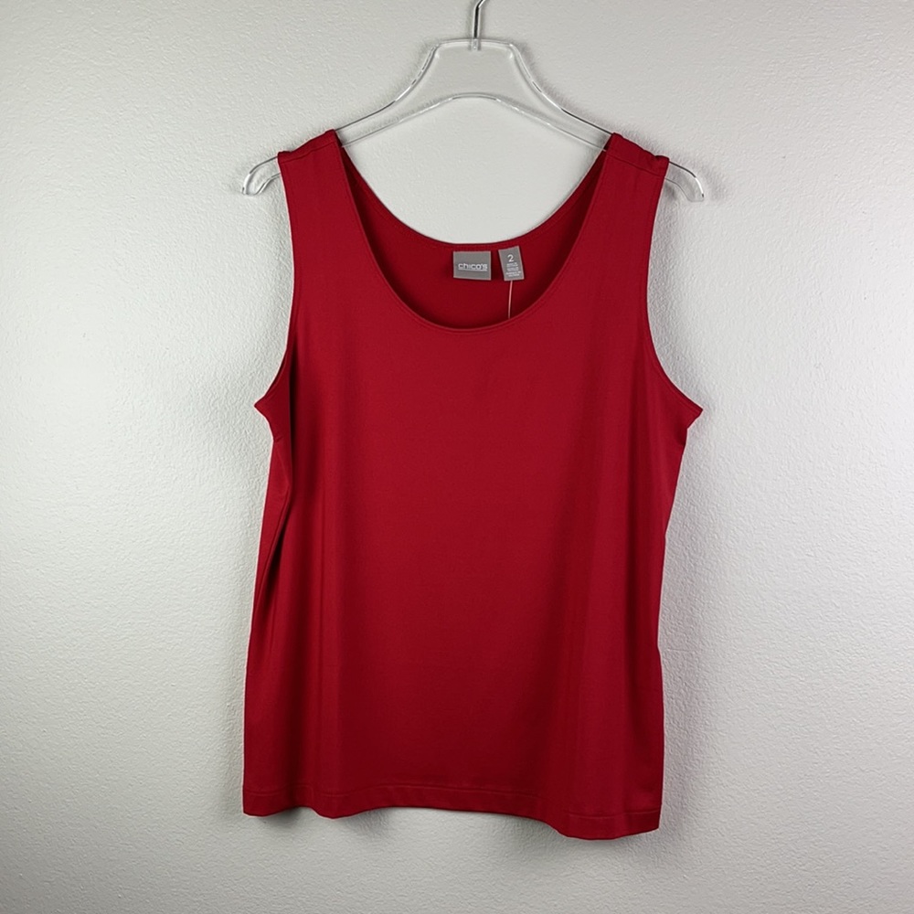 Chico’s Red Tank Top - Picture 5 of 8